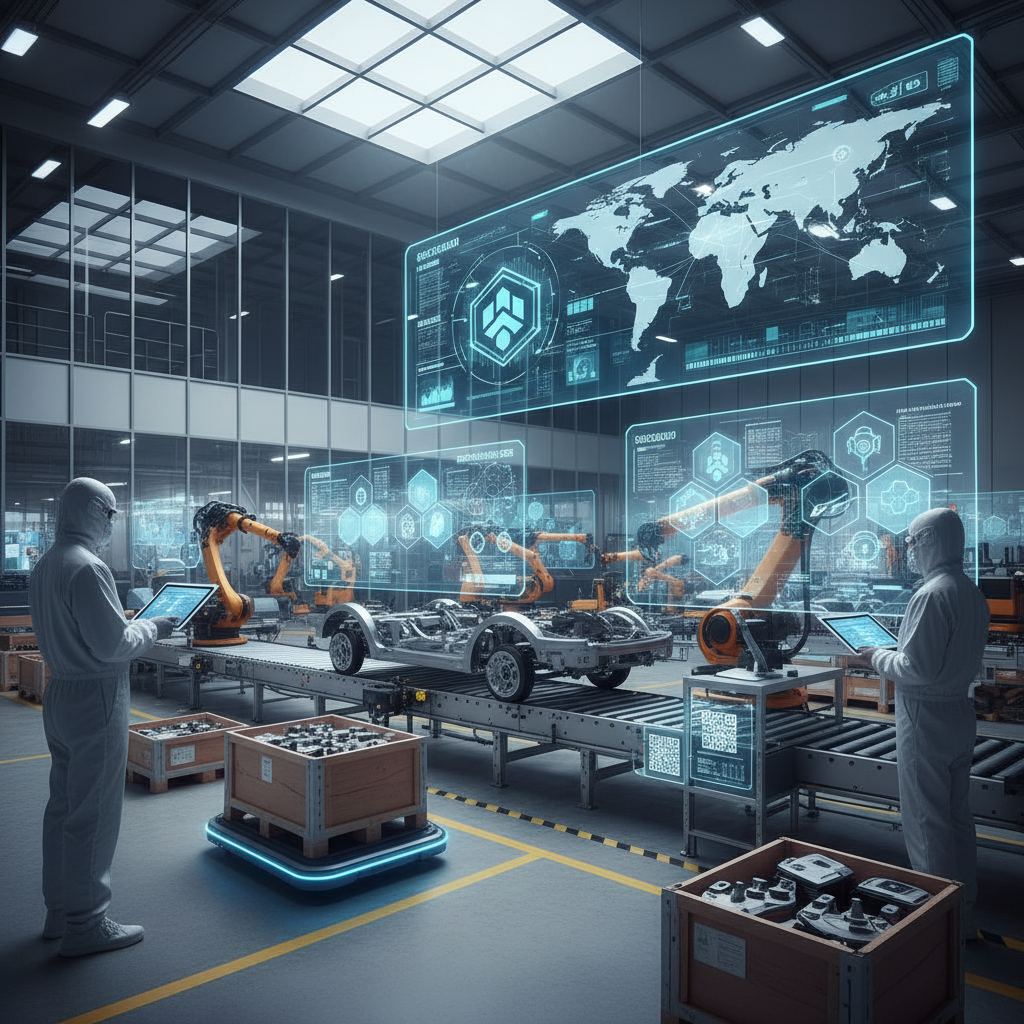 Automotive Industry Drives Blockchain Adoption