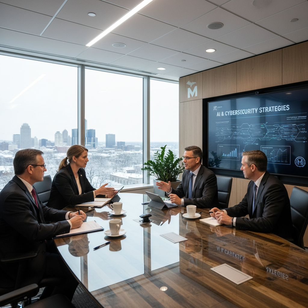 Michigan CEOs Highlight AI and Cybersecurity as Leading Business Issues for 2025