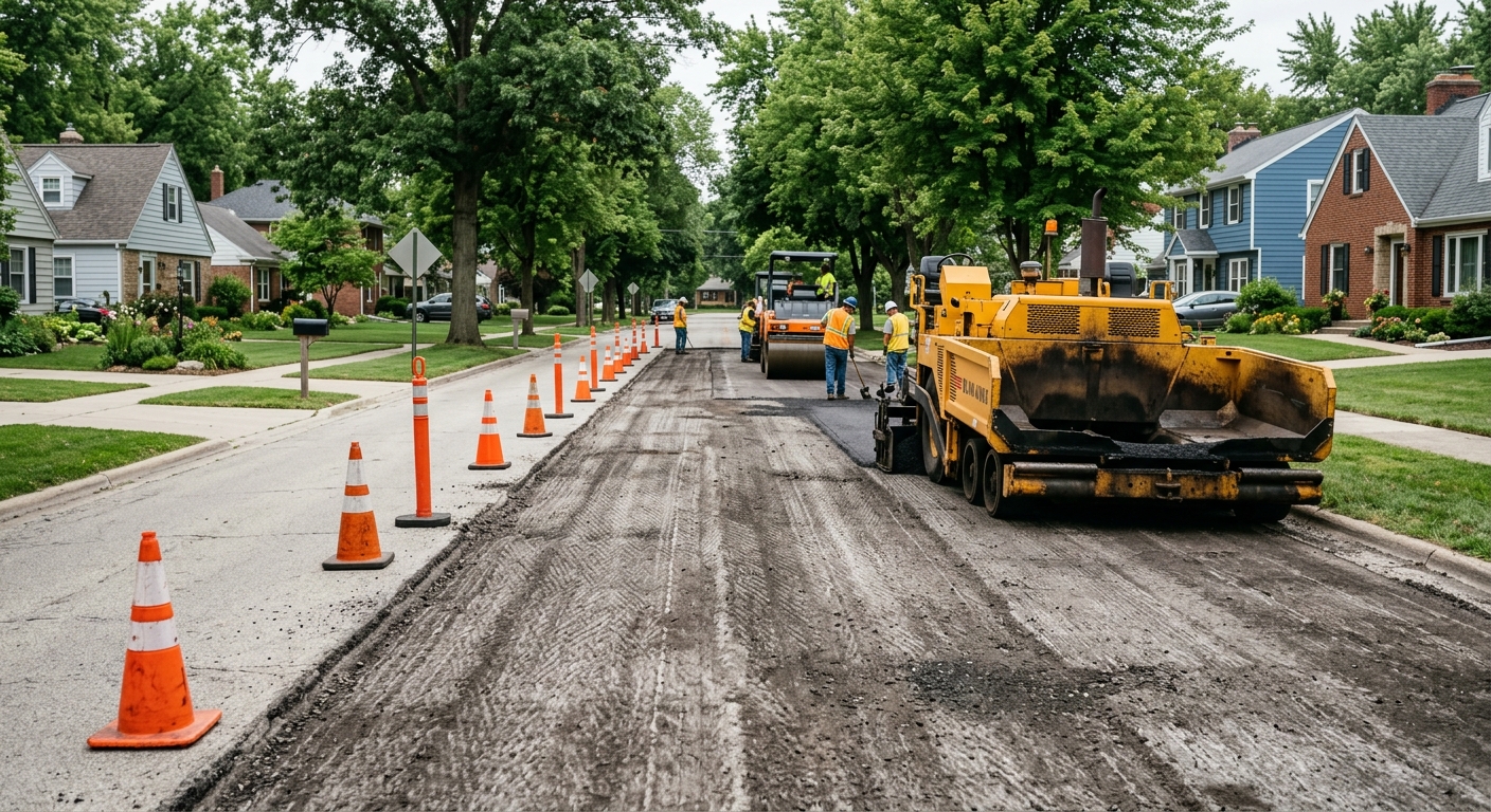 Manistee City Council Reviews Contract for Major Street Improvements
